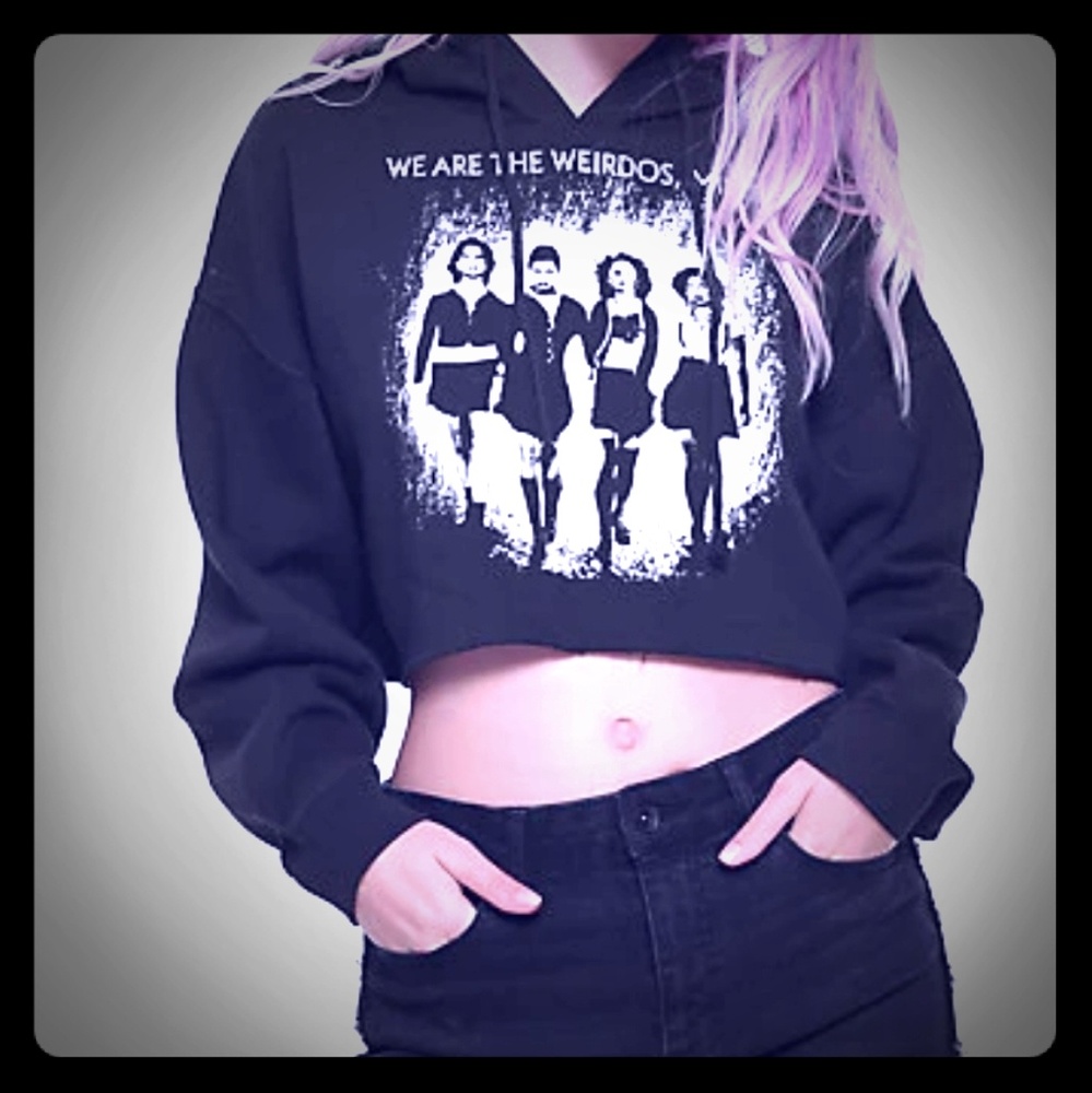 The Craft cropped hoodie